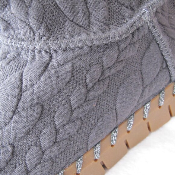 New in Box - Muk Luks Gray Hoboken Ankle Boots - 6.5 - Picture 4 of 10